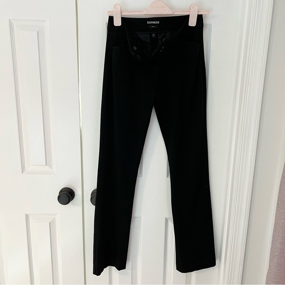 EUC Express Editor black pants. Size 0. - Picture 1 of 3